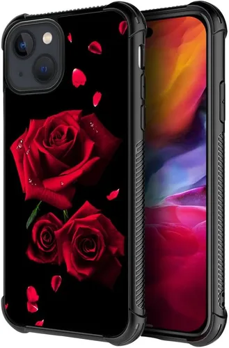 Vista 325 de Funda compatible con iPhone 8, a prueba de golpes, antiarañazos, bandera de ciervos de cola blanca de grano de madera estadounidense