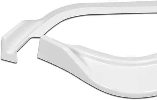 Vista 3 de Q1-TECH, borde de parachoques delantero compatible con Infiniti G37 Coupe/2DR 2008-2013, alerón de parachoques delantero, kit divisor de cuerpo