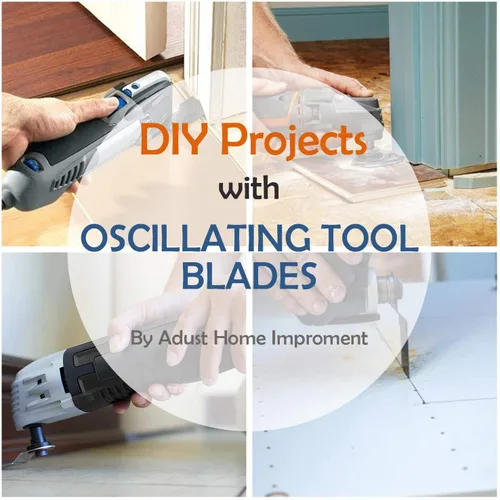 Vista 7 de Adust Juego de 50 cuchillas multiherramienta de madera, cuchillas de sierra oscilantes, para Dewalt Tools, Ryobi Bosch Ridgid Milwaukee Rockwell
