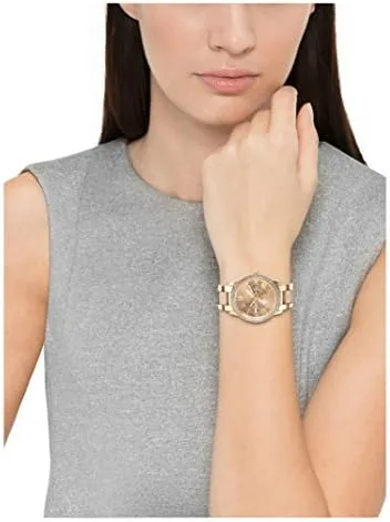 Vista 4 de XOXO Mujer XO5873amarillo y tono oro rosa Reloj