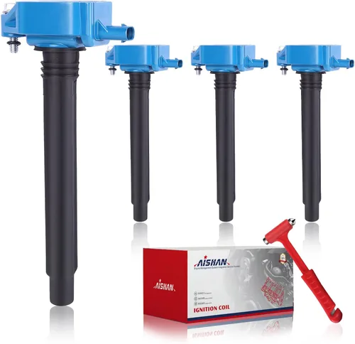 Vista 7 de Juego de 4 bobinas de encendido compatibles con Honda Accord 2003-2007, Civic 2002-2011, CRV 2002-2009, Element 2003-2011, Acura RSX 2002-2006 y más