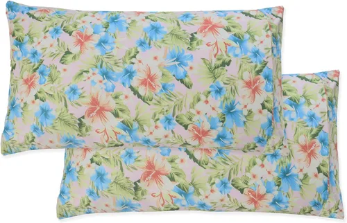 Vista 28 de Elegant Comfort Juego Ultra Suave de 2 Fundas de Almohada con Estampado Floral - 1500 Microfibra de Calidad Premium de Hotel, Suaves y Lisas