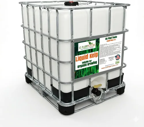 Vista 10 de GS Plant Foods Fertilizante Líquido de Kelp – Adecuado para Cultivo Orgánico, Concentrado de Algas Marinas Listado por OMRI para Césped, Jardines