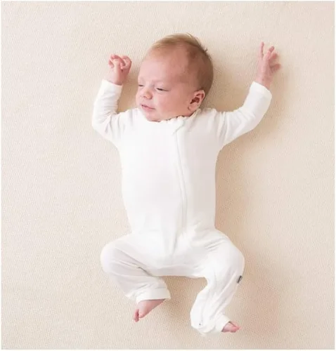 Vista 8 de Baby Unisex Soft Footies Zipper Closure Footless Pajama Sleepers Pjs N' Plays One-Piece Romper 0-24M
