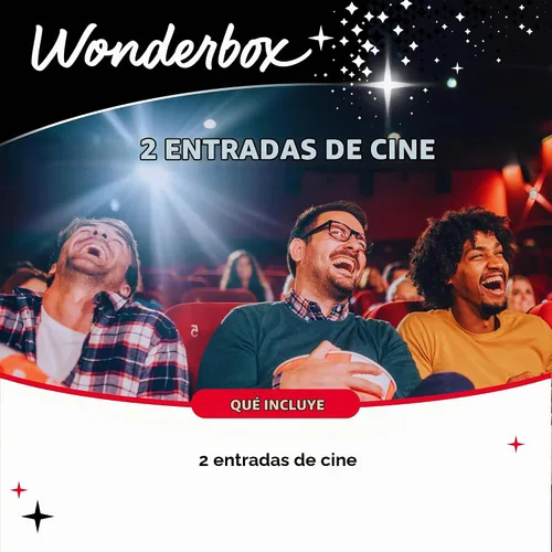 Vista 4 de Wonderbox - Regalo de noche de cine AMC para 2 - 2 entradas de cine