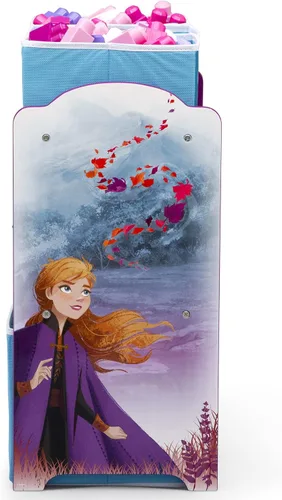 Vista 8 de Disney Frozen II - Organizador de juguetes para diseño y almacenamiento de 6 contenedores por Delta Children, certificado Greenguard Gold