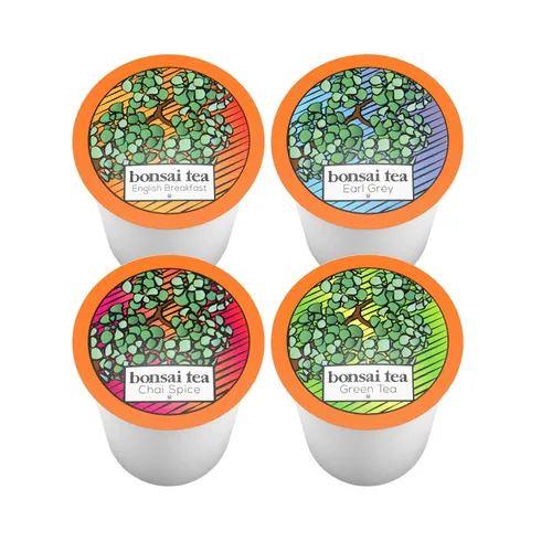 Vista 2 de Bonsai Tea Co. Paquete variado, compatible con cafeteras K Cup incluyendo 2.0, 40