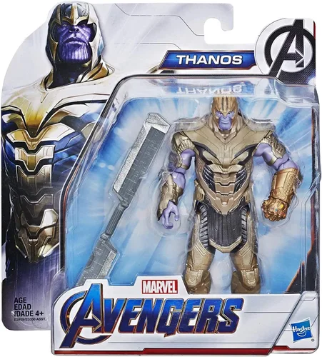 Vista 2 de Marvel Avengers: Endgame Warrior Thanos Figura Deluxe