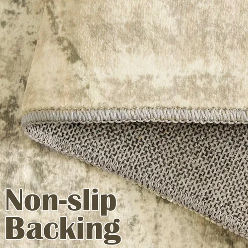 Vista 114 de jinchan Alfombra marroquí de pasillo 2x6 - Alfombra de pasillo lavable a máquina para cocina, alfombra moderna geométrica suave de pelo bajo