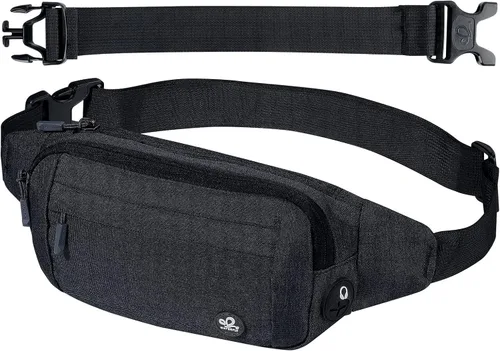 Vista 15 de WATERFLY Riñonera de Cintura: Bolso Pequeño de Cadera, Riñonera, Bolso de Fanny, Paquete de Fanny, Riñonera, Bolso de Cintura, Riñonera, Bolso