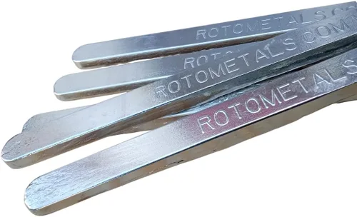 Vista 4 de RotoMetals Made in USA 63/37 Aleación 1 Libra Barra de soldadura
