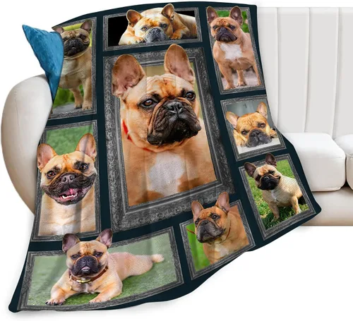 Vista 32 de Manta de Tiro de Perro Akita - Regalos y Decoración para Niñas, Mujeres, Niños, Adultos - Suave, Cálida y Acogedora de Vellón para Sofá, Sillón