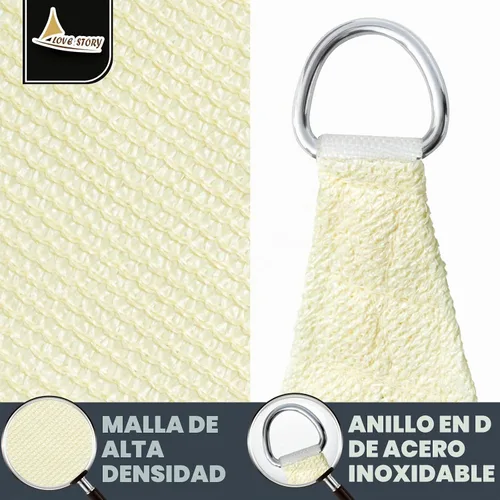 Vista 5 de LOVE STORY 6.5/8/10/12/16/18/20 pies Toldo parasol rectangular Butter Cream con bloqueo de rayos UV para patio, jardín, patio trasero, actividades