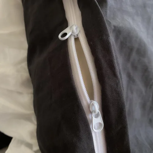 Vista 6 de Shabby Chic - Juego de ropa de cama de 2 piezas, juego de funda de edredón vintage con volantes de 2 capas, juego de microfibra cepillada suave