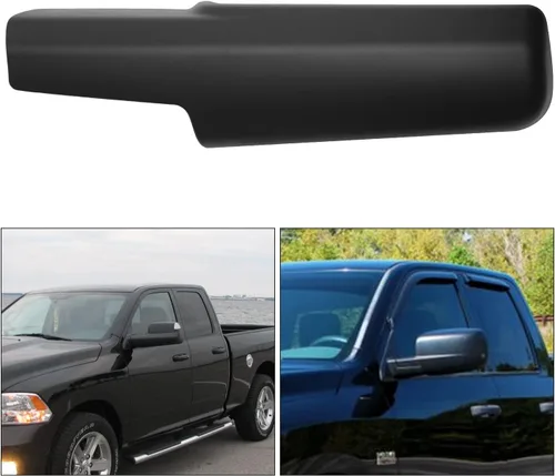 Vista 5 de VIKKSAER 68263393AA Cubierta de brazo delantero para espejo de remolque izquierdo, repuesto para Dodge Ram 2014-2019, 1500 2500 3500