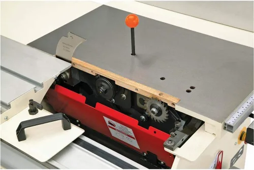 Vista 5 de Shop Fox W1811 - Sierra de mesa deslizante de 10 pulgadas y 5 HP