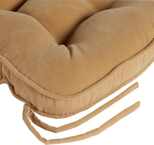 Vista 3 de South Pine Porch Hampton - Juego de 2 cojines para mecedoras estándar, color crema