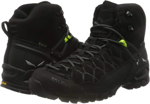 Vista 15 de Salewa Botas ALP Trainer Mid GTX para hombre Ombre Azul Fluo Naranja 1
