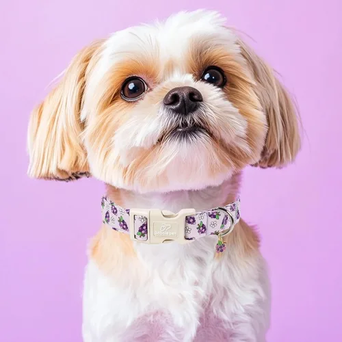 Vista 345 de Collar para perros del 4 de julio, collares patrióticos azules para cachorros y perros pequeños, ligero y ajustable 1776 collares para cachorros