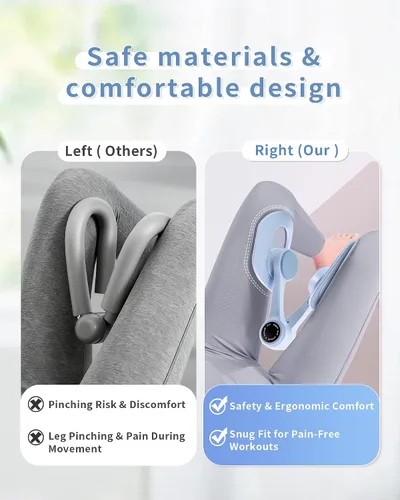Vista 7 de Thigh Trainer for Women, 360° Adjustable Pelvic Floor Muscle Trainer, Inner Thigh Exerciser, Multi-Function Home Gym Equipment for Hip, Leg, Arm &