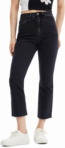 Vista 3 de Desigual Jeans rectos recortados para mujer