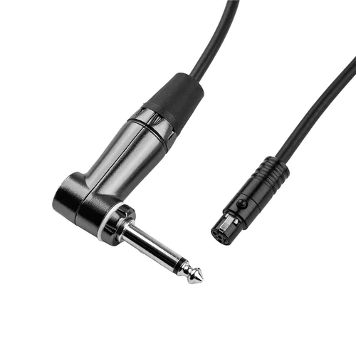 Vista 10 de Cableworks by Gator Cases Composer Series 3 pies en ángulo recto 1/4" a TA4F Cable de instrumento para transmisor inalámbrico Bodypack