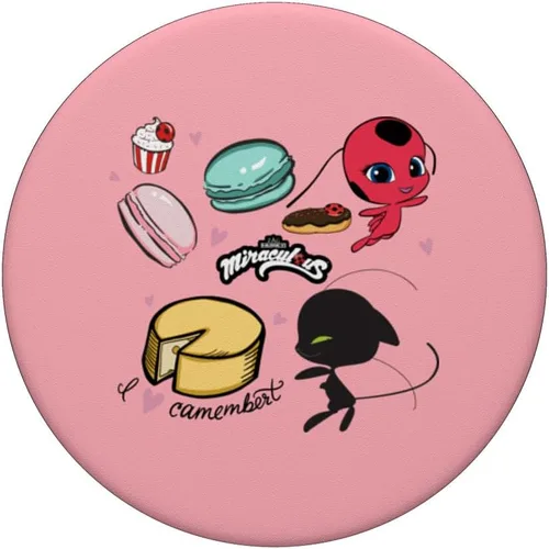 Vista 3 de Miraculous Ladybug Tikki y Plagg Bakery PopSockets Standard PopGrip