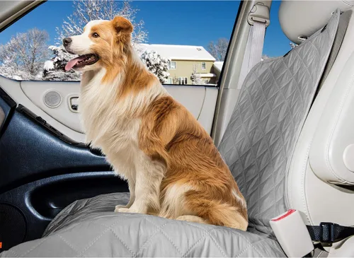 Vista 5 de Furhaven Pet – Fundas protectoras para muebles resistentes al agua, fundas universales para asientos de auto, plataforma convertible para mascotas