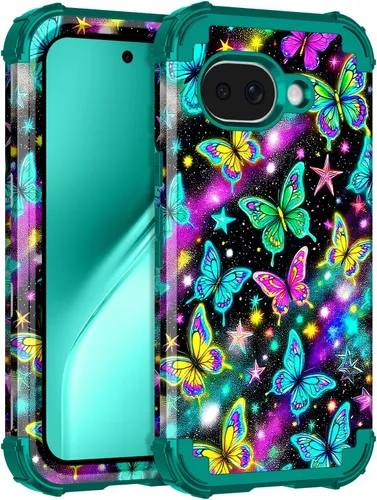 Vista 11 de Rancase Funda para Google Pixel 10 Pro XL 2025, brilla en la oscuridad de tres capas [protección de grado militar] resistente a prueba de golpes