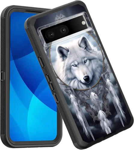 Vista 71 de Funda para Pixel 7a, a prueba de golpes, 3 capas, protección de cuerpo completo, resistente, de alto impacto, para Google Pixel 7a de 6.1 pulgadas
