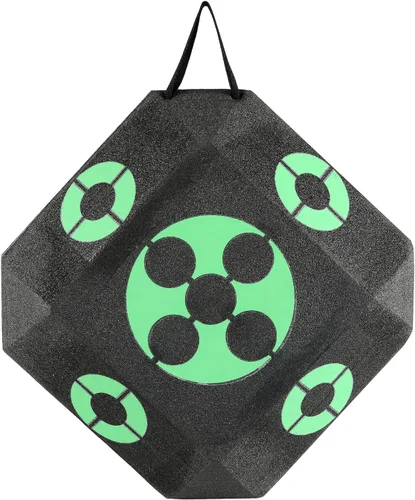 Vista 9 de VEVOR Archery Target Block, All-Side Bow Target Block, Outdoor Portable Archery Target with Carry Handle, Easy Arrow Removal, Great Visibility