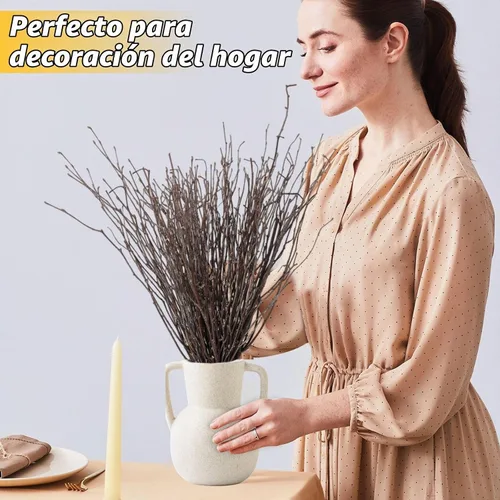 Vista 7 de 30 ramitas de abedul secas reales – 17 pulgadas decorativas 100% ramas de abedul naturales para jarrones de Pascua, ramas de sauce rizadas