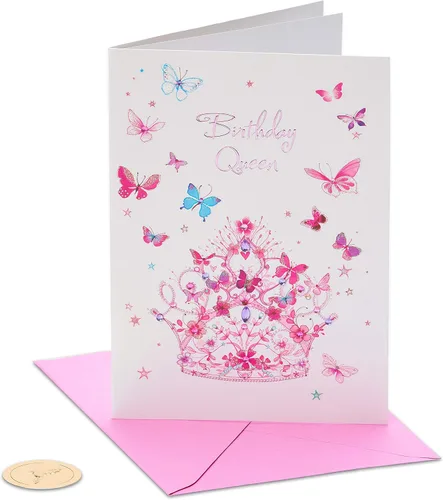 Vista 7 de Papyrus Tarjeta de cumpleaños para ella (hermoso, dulce momento)