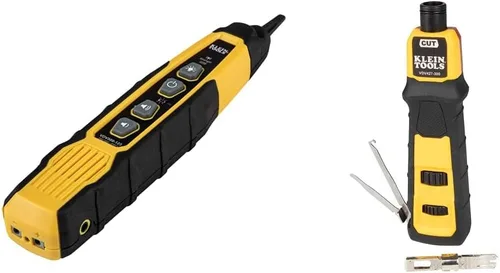 Vista 8 de Klein Tools VDV500-820 Trazador de cables con kit de tono de sonda Pro y probador de cables VDV526-200, probador de cable Ethernet LAN Scout Jr. 2