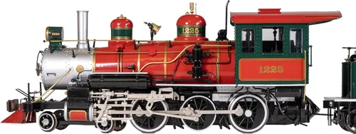 Vista 2 de Bachmann Trains 4-6-0 Loco de vapor con engranajes de metal Navidad gran escala G