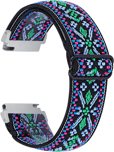 Vista 6 de Correa elástica compatible con Nyonio H97 correas de reloj para niños, correa suave, accesorios de reloj inteligente Paquete de 3