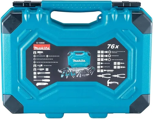 Vista 7 de Makita E-10899 Juego de herramientas manuales de 76 piezas