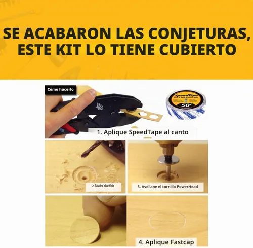 Vista 4 de FastCap Kit de perforación de color personalizado para fabricación
