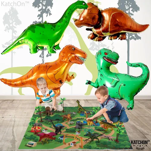 Vista 7 de KatchOn Juego de globos gigantes de dinosaurio, 51 pulgadas, 4 unidades, decoración para múltiples ocasiones