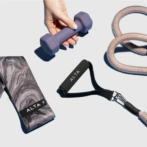 Vista 8 de ALTA Bandas para glúteos para mujer, bandas de resistencia de tela antideslizante de alta calidad para entrenar, bandas de resistencia de tela