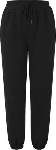 Vista 2 de Pantalones deportivos de cintura alta para mujer, pantalones deportivos para gimnasio, atléticos, holgados, con bolsillos