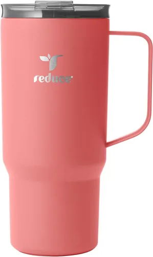 Vista 10 de REDUCE Hot1 - Taza aislante de acero inoxidable Hot1 de 18 onzas con tapa de ajuste de temperatura - Vacío de doble pared, compatible con portavasos