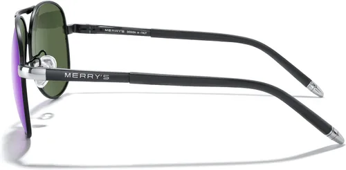 Vista 40 de MERRY'S, UV400 S8513, gafas de sol polarizadas para conducir, marco irrompible, para hombre.