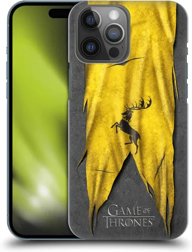 Vista 11 de Head Case Designs Funda rígida con licencia oficial de HBO Juego de Tronos Arryn Sigil Flags compatible con Apple iPhone 14 Pro Max
