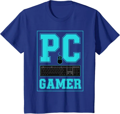 Vista 41 de PC Gamer Gaming Teclado Ratón Esports Computer Fan Camiseta