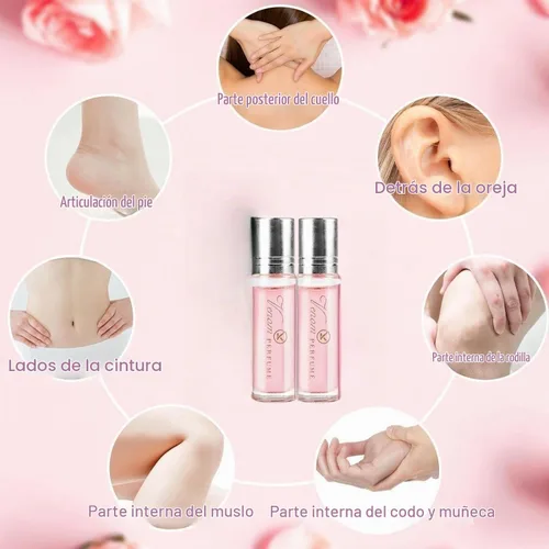 Vista 4 de 2 perfumes feromonas feromonas para mujeres, aceite de fragancia feromonas de tamaño de viaje enrollable para atraer a los hombres
