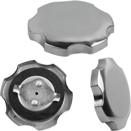 Vista 7 de FLYPIG Tapa de gasolina de repuesto cromada para Honda GX120 GX160 GX200 GX240 GX270 GX340 GX390 Tapa del tanque de gasolina del motor 17620-ZH7-013