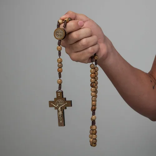 Vista 9 de Intercession Mens St Bennedict Large Rosary