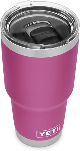 Vista 30 de YETI Rambler - Vaso aislado al vacío de acero inoxidable de 30 onzas con tapa MagSlider