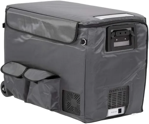 Vista 3 de Bolsa de tránsito aislada T36 cubierta protectora aislada para Alpicool T36, bodega de 38 cuartos, refrigerador portátil para el coche de doble zona